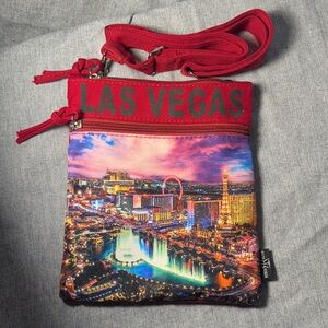 Robin Ruth Red Las Vegas Crossbody Bag